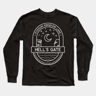 Possum Kingdom Lake Hells Gate Texas Long Sleeve T-Shirt